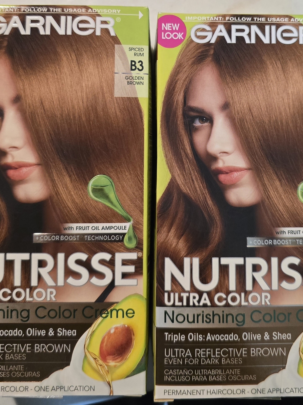 Garnier Nutrisse Ultra Color - Golden Brown ( Two Boxes)